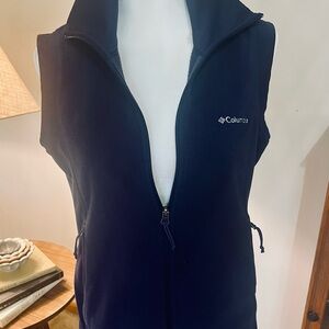 Columbia Dark Blue Fleece Vest